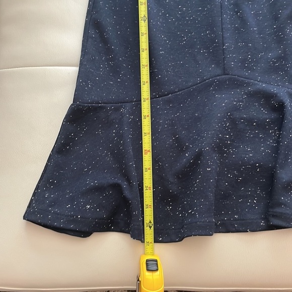 EUC ANN TAYLOR MINI BODYCON NAVY BLUE DRESS, size 00 petite - Picture 7 of 7